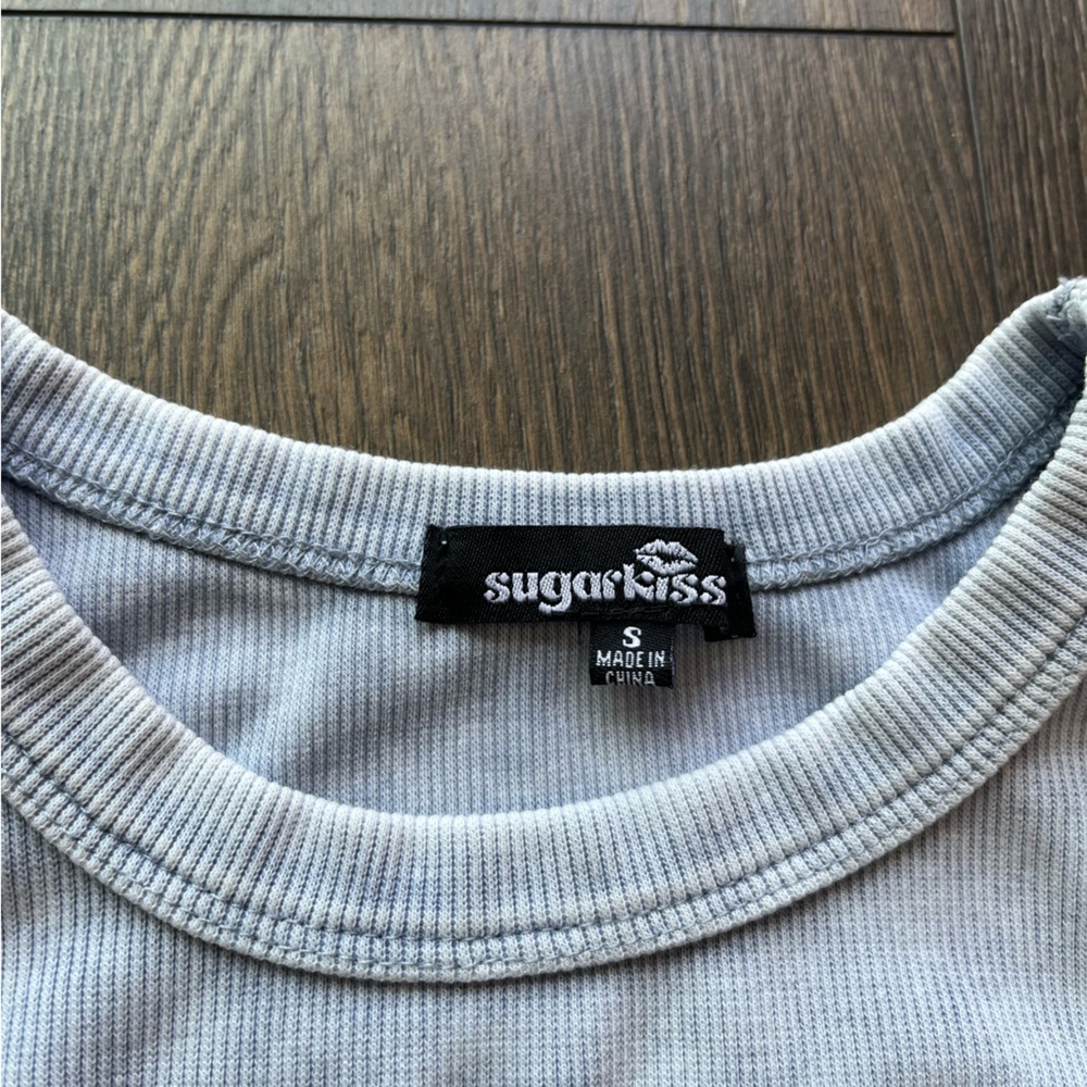 SugarKiss Ribbed Tank Top - Picture 5 of 7